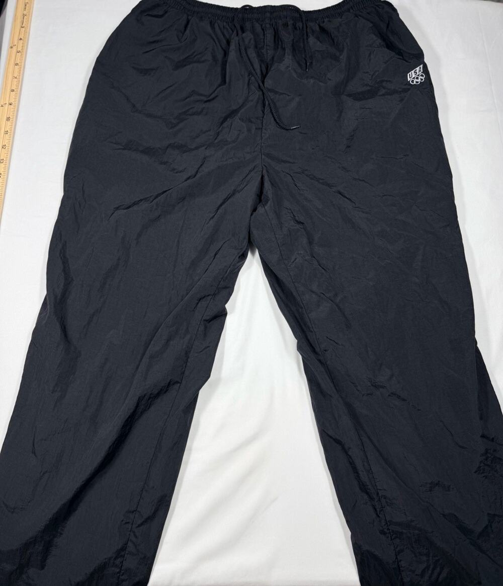 Mens Vintage Official USA Windbreaker Pants XL JCPenney Olympic Windbreaker